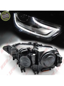 Faróis Daylight LED / Black - Audi A4 B8 Facelift (2012-2015)