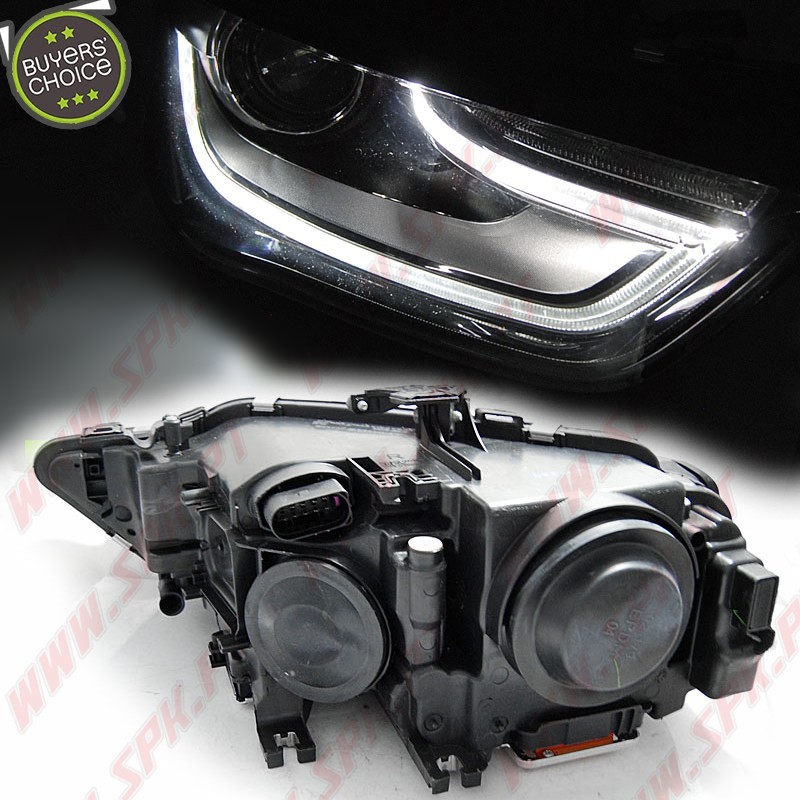 Faróis Daylight LED / Black - Audi A4 B8 Facelift (2012-2015) Faróis Daylight LED / Black - Audi A4 B8 Facelift (2012-2015)