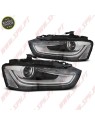 Faróis Daylight LED / Black - Audi A4 B8 Facelift (2012-2015) Faróis Daylight LED / Black - Audi A4 B8 Facelift (2012-2015)