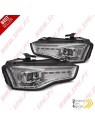 Faróis Xenon Daylight LED / Chrome - Audi A5 8T (2011-2016) Faróis Xenon Daylight LED / Chrome - Audi A5 8T (2011-2016)