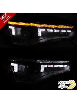 Faróis Xenon Daylight LED / Black - Audi A5 8T (2011-2016)