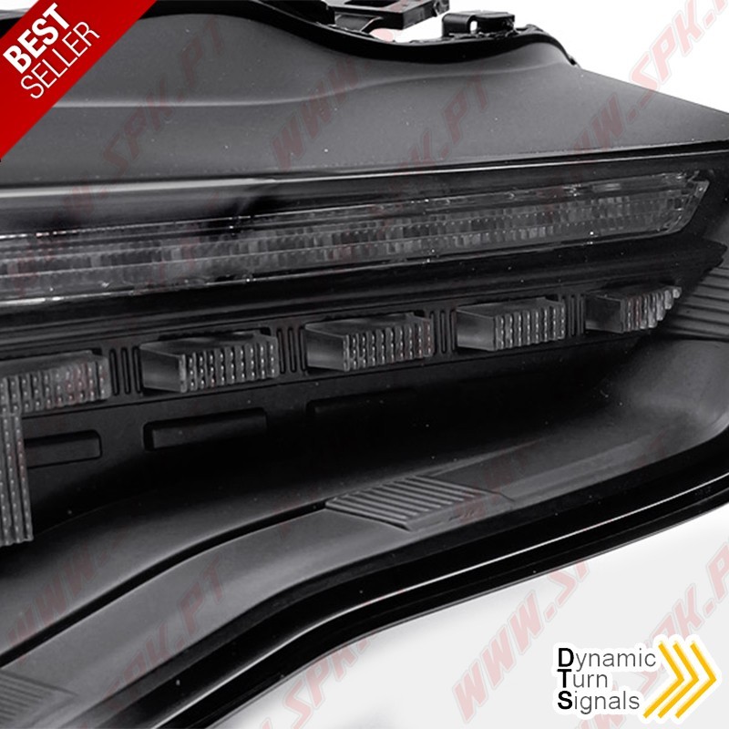 Faróis Xenon Daylight LED / Black - Audi A5 8T (2011-2016) Faróis Xenon Daylight LED / Black - Audi A5 8T (2011-2016)