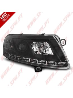 Faróis Daylight DRL / Black - Audi A6 C6 (2004-2008)