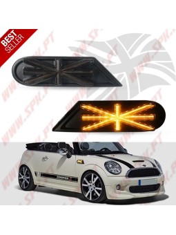 Piscas Laterais LED Dynamic / Black - Mini R55 / R56 / R57 / R58 / R59 (2006-2014)