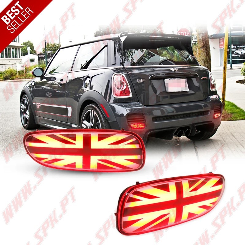 Faróis Traseiros Nevoeiro/Presença LED / Red - Mini R56 / R57 / R58 / R59 (2006-2015)