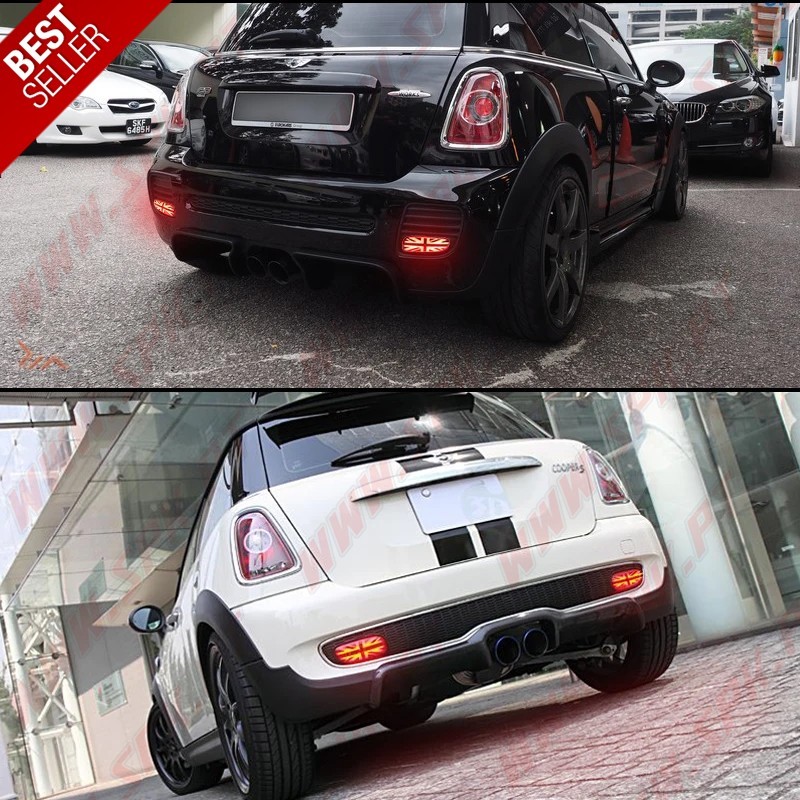 Faróis Traseiros Nevoeiro/Presença LED / Red - Mini R56 / R57 / R58 / R59 (2006-2015)