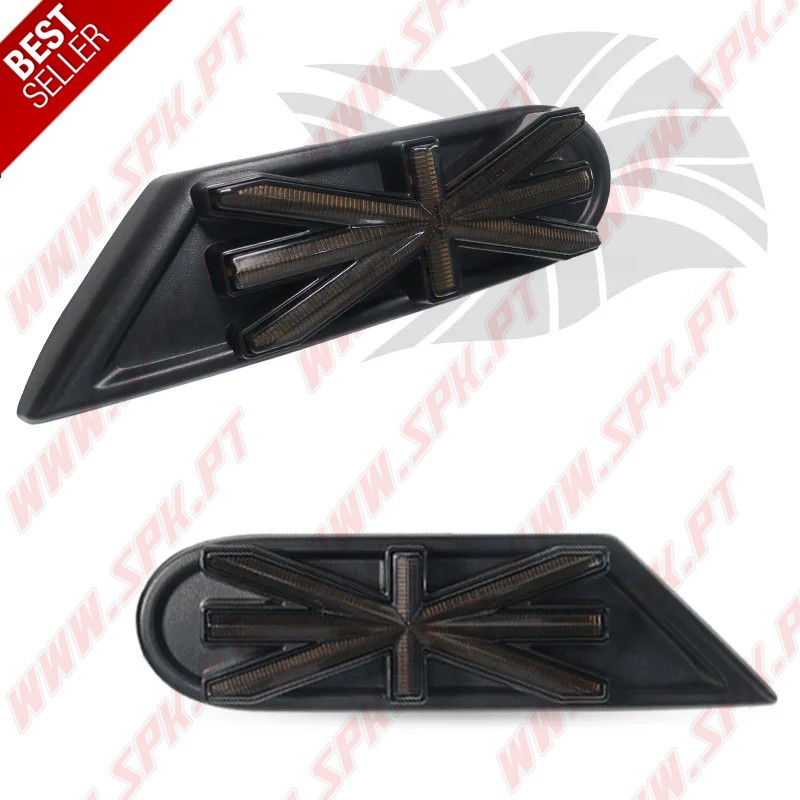 Piscas Laterais LED Dynamic / Black - Mini R55 / R56 / R57 / R58 / R59 (2006-2014)