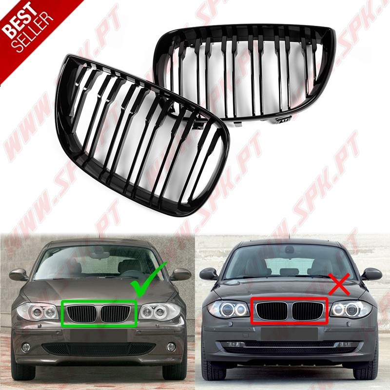 Grelhas Frontais Look M-Performance BMW E81 / E87 (2004-2011)
