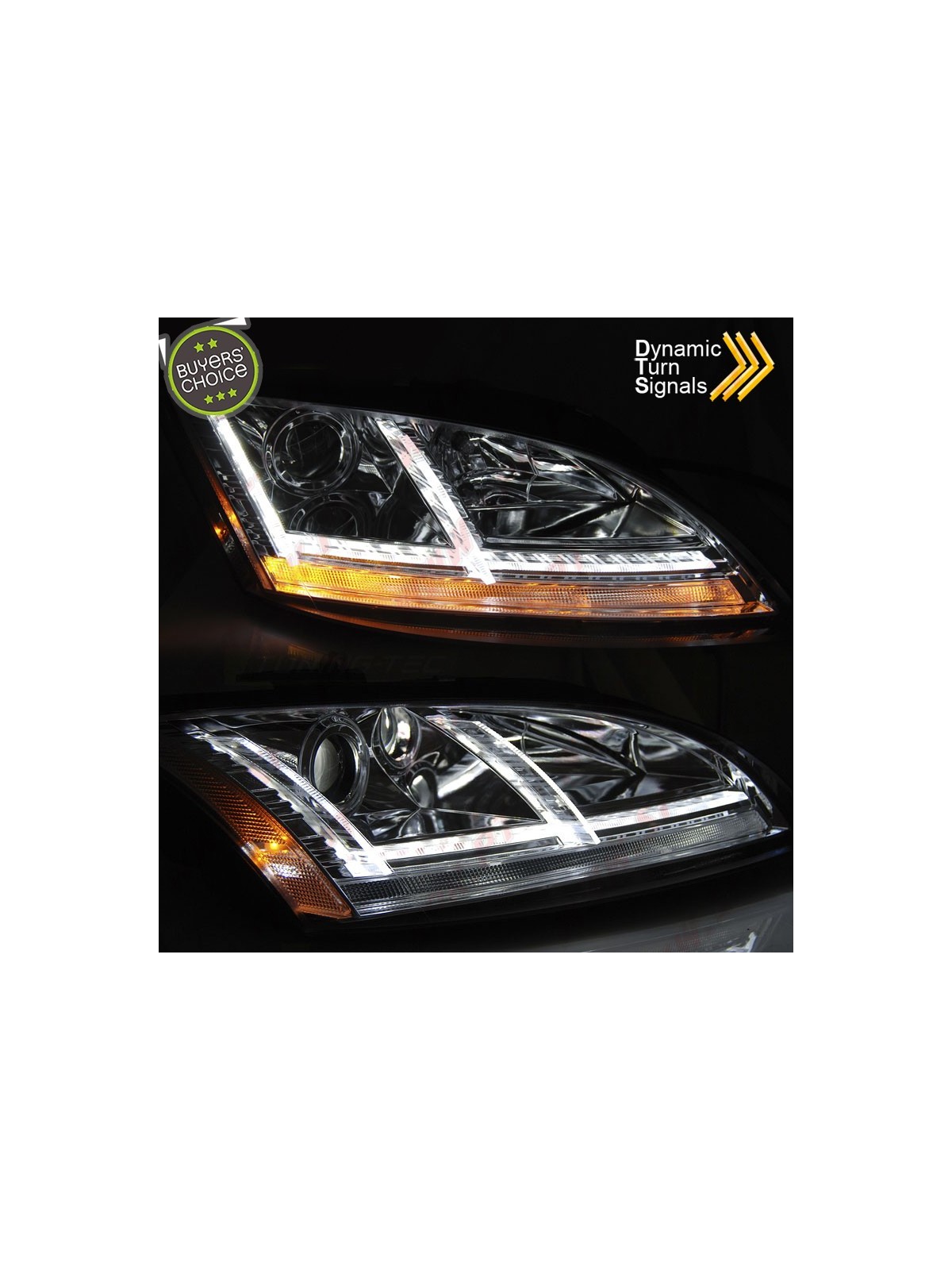 Faróis Dynamic LED / Chrome - Audi TT 8J (2006-2010)