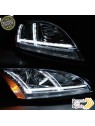 Faróis Xenon Dynamic LED / Chrome - Audi TT 8J (2010-2014) Faróis Xenon Dynamic LED / Chrome - Audi TT 8J (2010-2014)