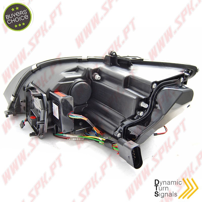 Faróis Xenon Dynamic LED / Chrome - Audi TT 8J (2010-2014) Faróis Xenon Dynamic LED / Chrome - Audi TT 8J (2010-2014)