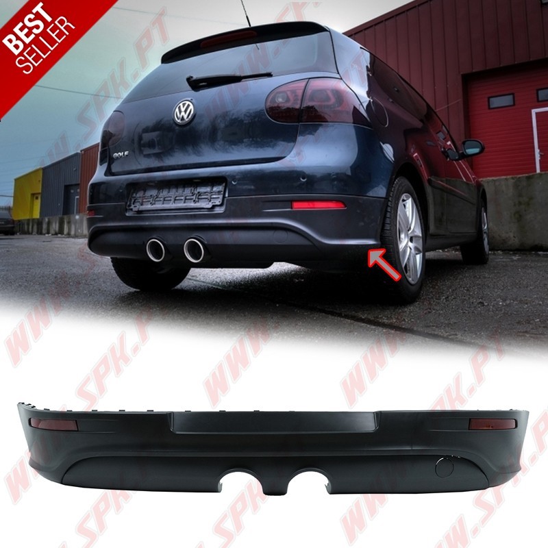 Difusor Traseiro Look R32 - VW Golf 5 (2003-2008)