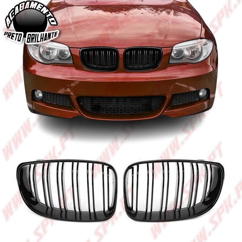 Grelhas Frontais Look M-Performance BMW E81 / E82 / E87 / E88 (2007-2013)