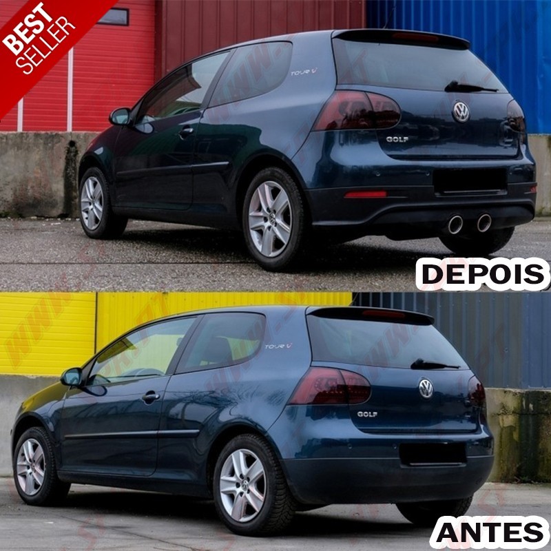 Difusor Traseiro Look R32 - VW Golf 5 (2003-2008)