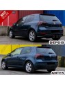 Difusor Traseiro Look R32 - VW Golf 5 (2003-2008)