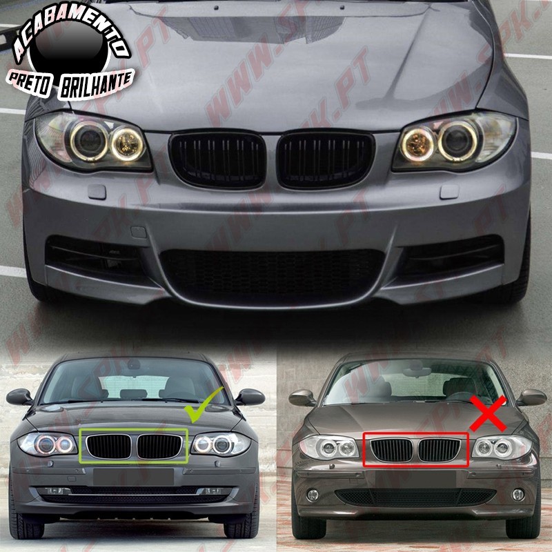 Grelhas Frontais Look M-Performance BMW E81 / E82 / E87 / E88 (2007-2013)
