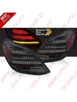 Farolins LED Dynamic Black - Mercedes W205 Sedan (2014-2021)