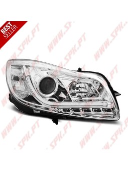 Faróis DRL LED / Chrome - Opel Insignia (2008-2012)