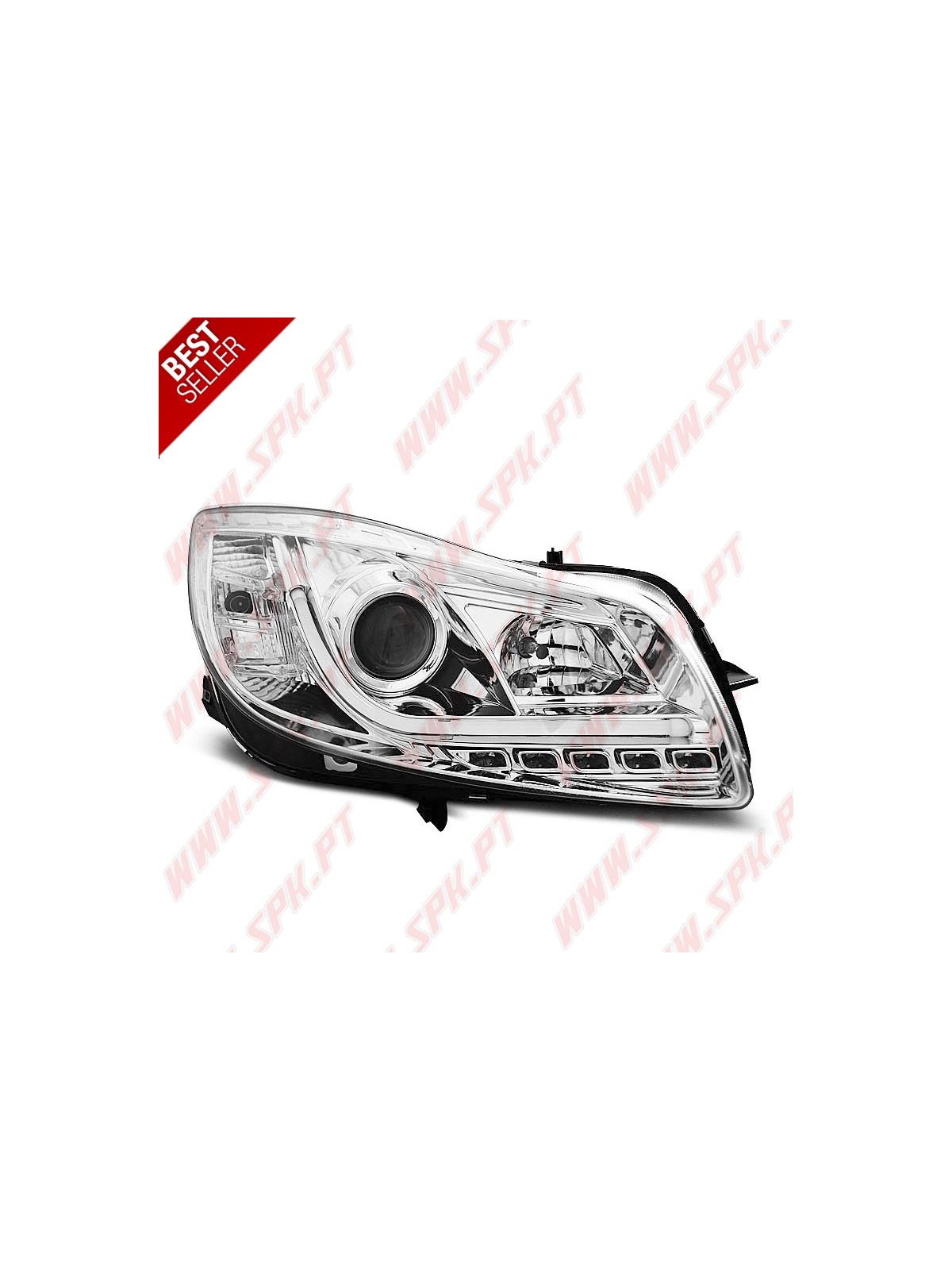 Faróis DRL LED / Chrome - Opel Insignia (2008-2012) Faróis DRL LED / Chrome - Opel Insignia (2008-2012)