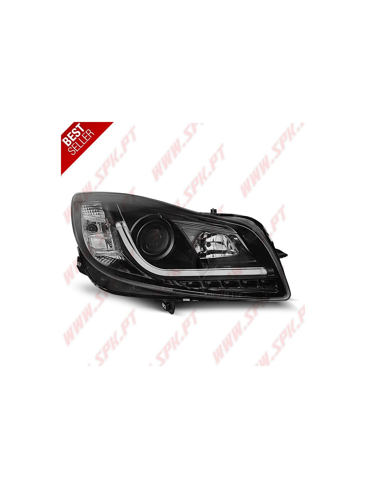 Faróis DRL LED / Black - Opel Insignia (2008-2012)