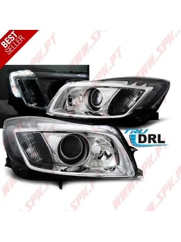 Faróis DRL LED V.1 / Chrome - Opel Insignia (2008-2012)
