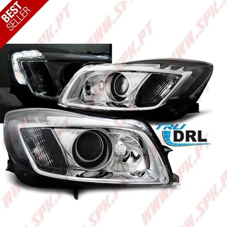Faróis DRL LED V.1 / Chrome - Opel Insignia (2008-2012)
