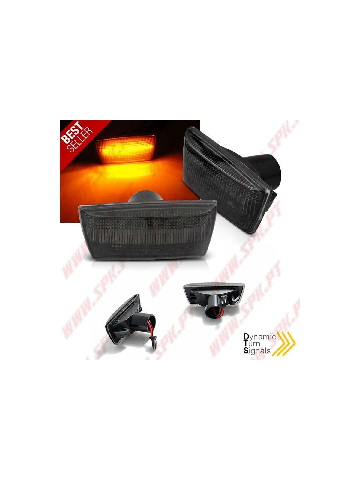 Pack Faróis LED + Piscas LED Smoke - Opel Corsa D (2011-2014) Pack Faróis LED + Piscas LED Smoke - Opel Corsa D (2011-2014)