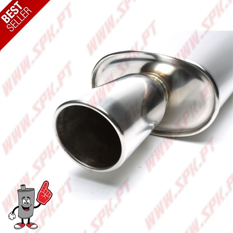 Escape Inox Universal - C/Ponteira 100mm