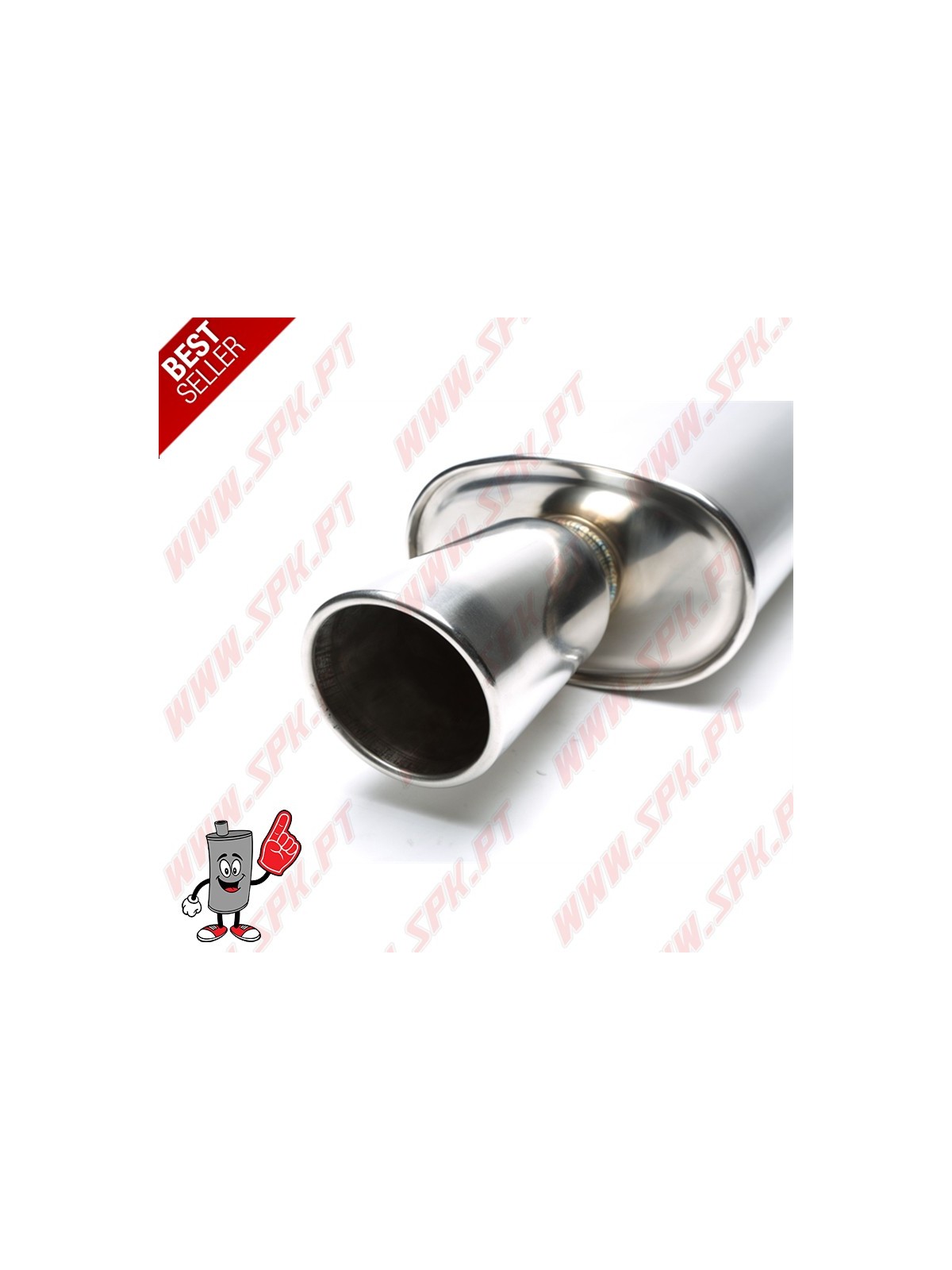 Escape Inox Universal - C/Ponteira 100mm