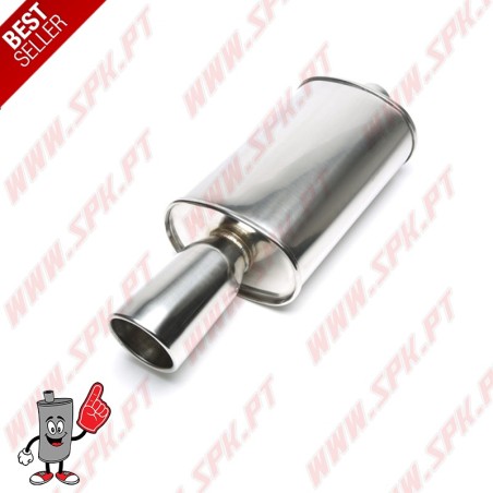 Escape Inox Universal - C/Ponteira 100mm