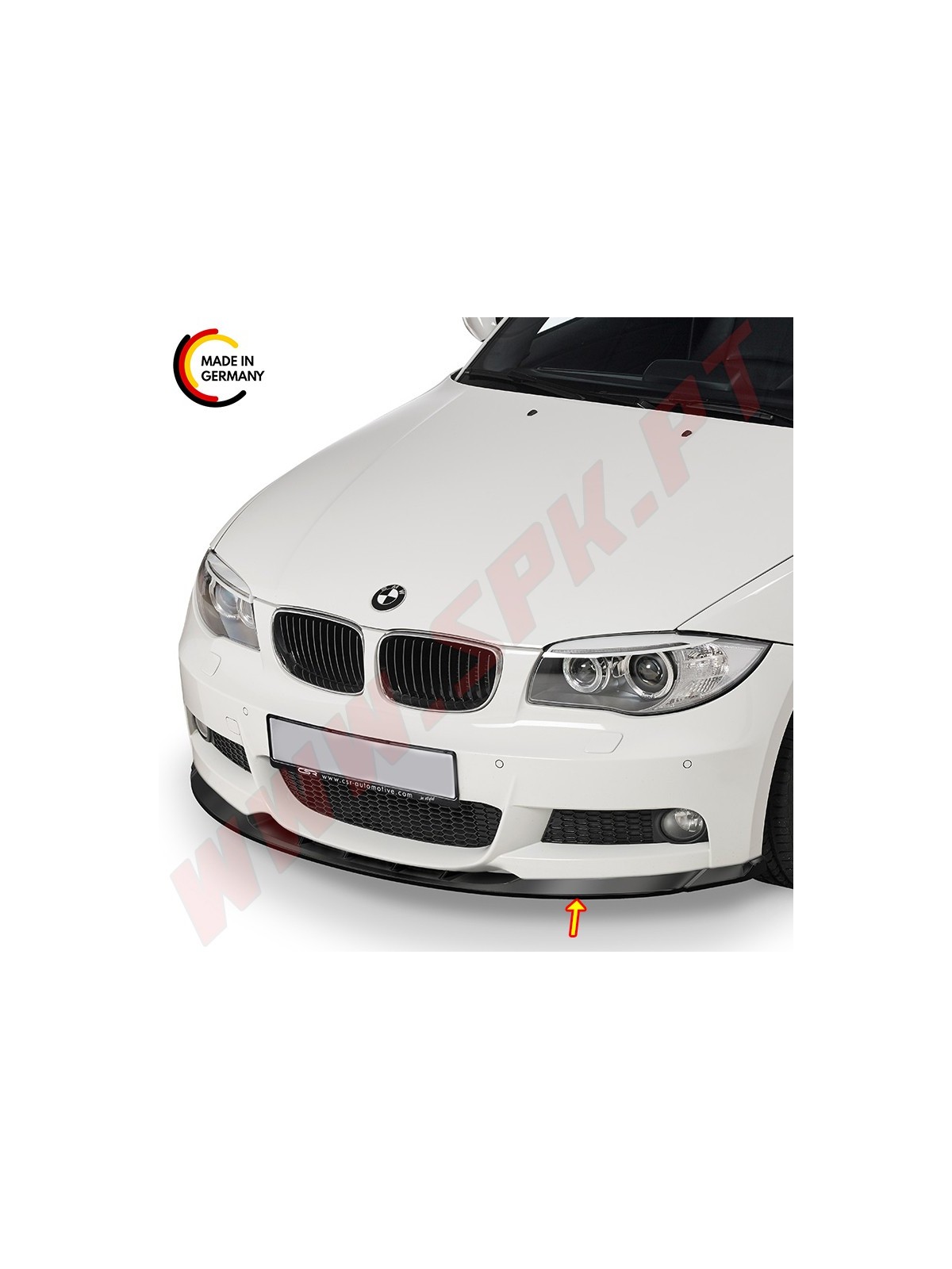 Lip Spoiler Frontal BMW E82 Coupe / E88 Cabrio (2007-2013)