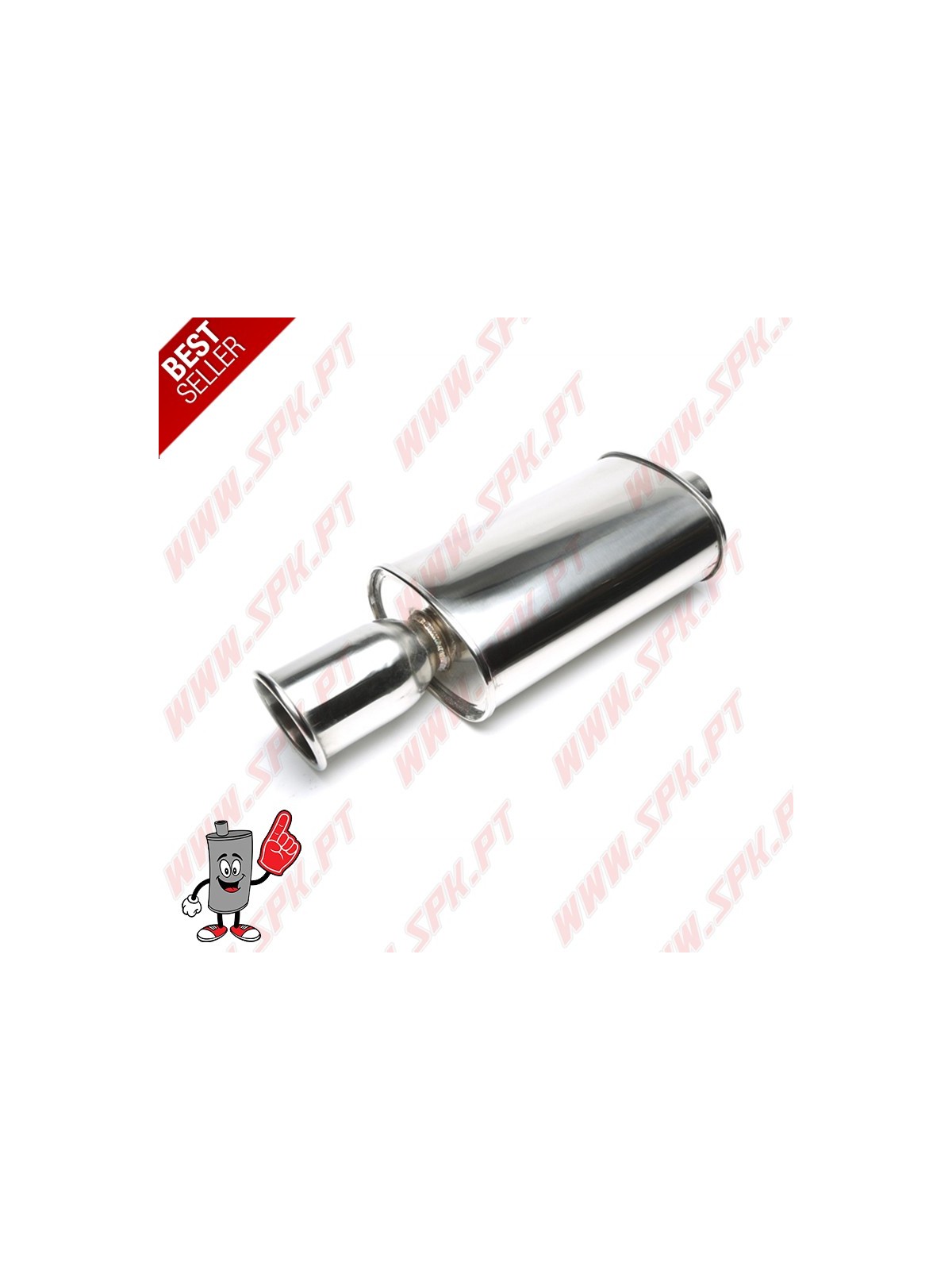 Escape Inox Universal - C/Ponteira 115mm