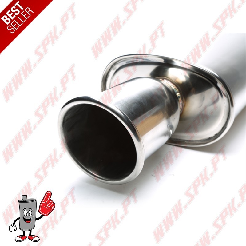 Escape Inox Universal - C/Ponteira 115mm