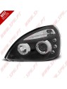 Faróis Angel Eyes LED / BLack - Renault Clio 2 (2001-2005)