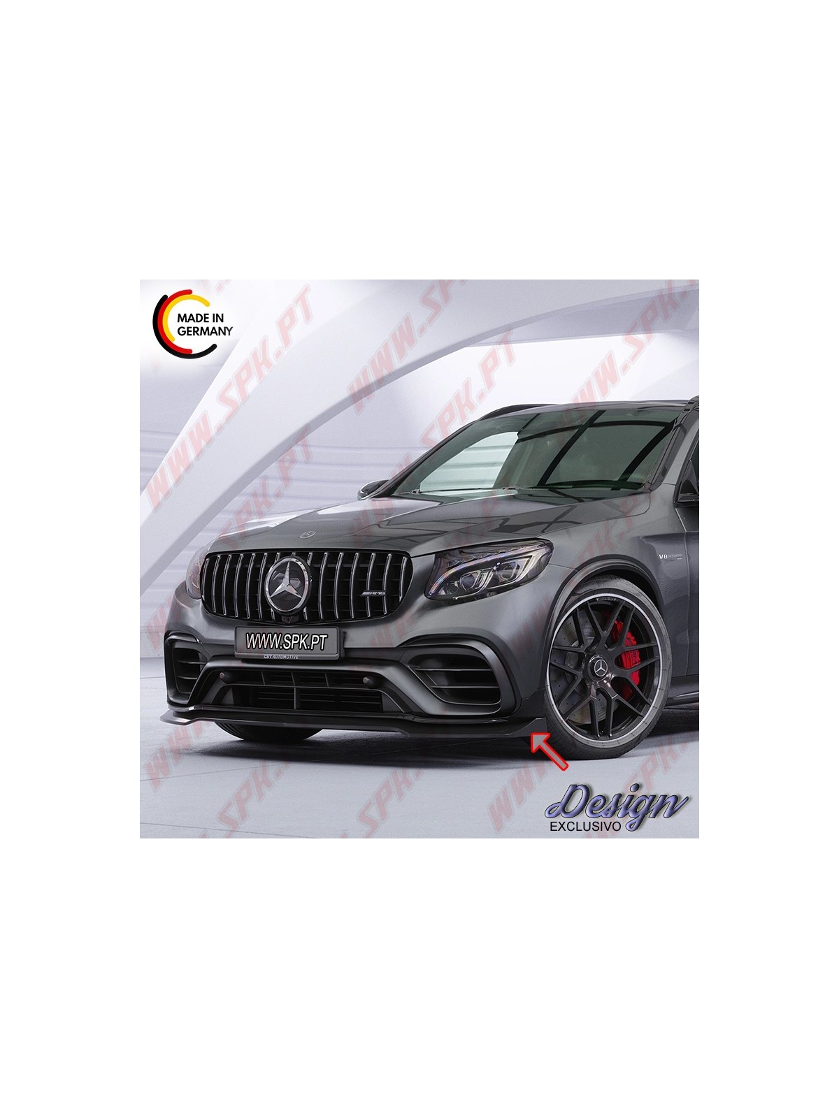 Lip Spoiler Frontal - Mercedes GLC 63 AMG (2015-2022)