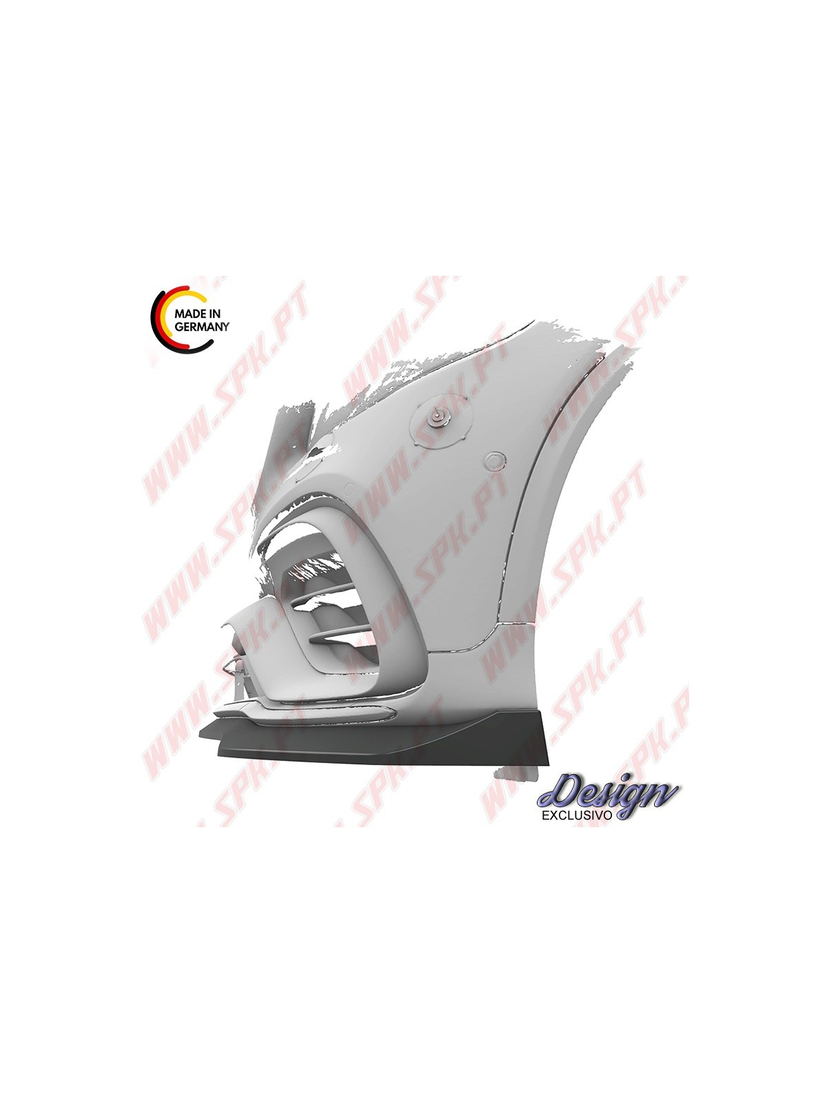 Lip Spoiler Frontal - Mercedes GLC 63 AMG (2015-2022)