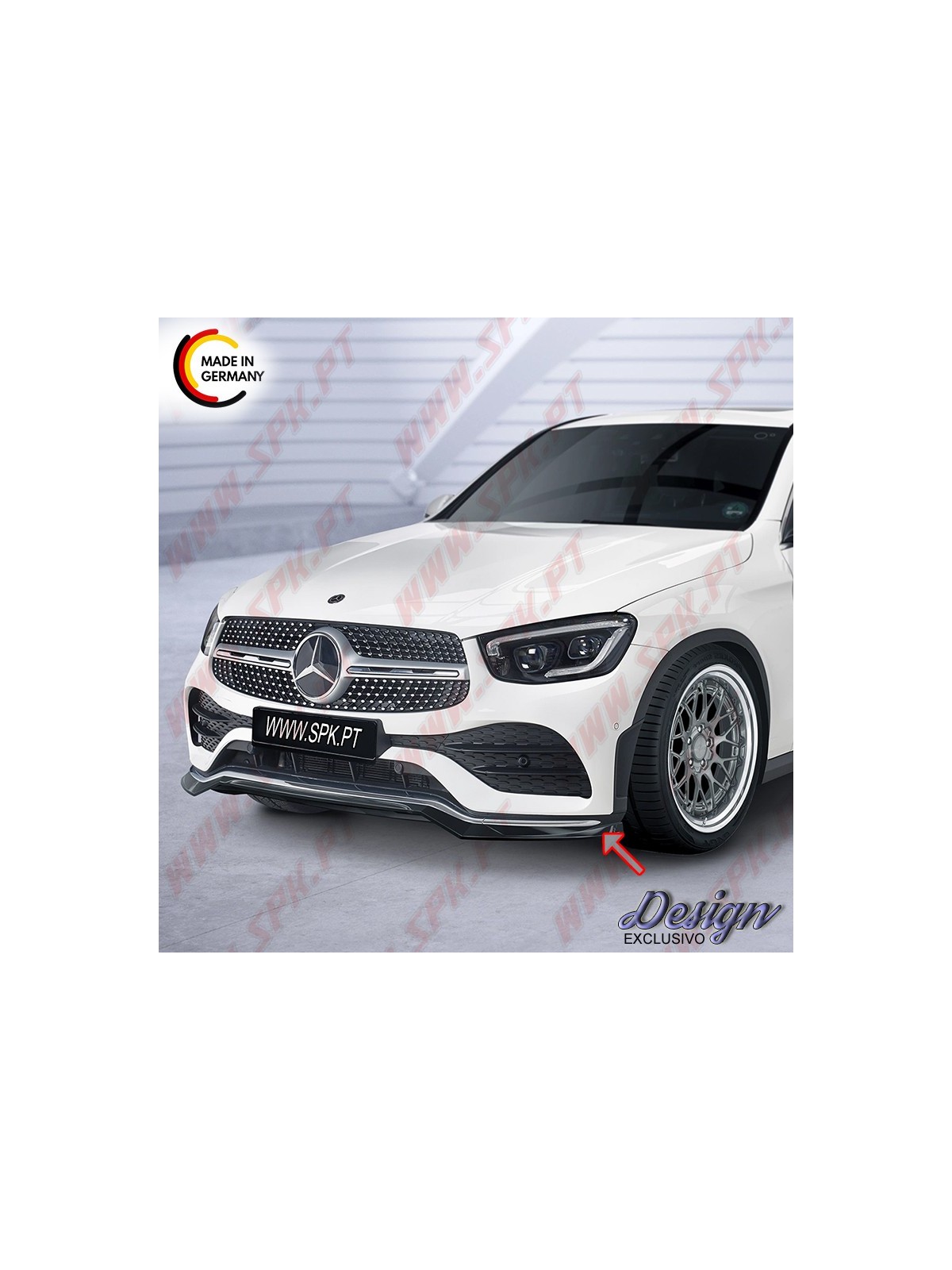 Lip Spoiler Frontal - Mercedes GLC AMG-Line (2019-)