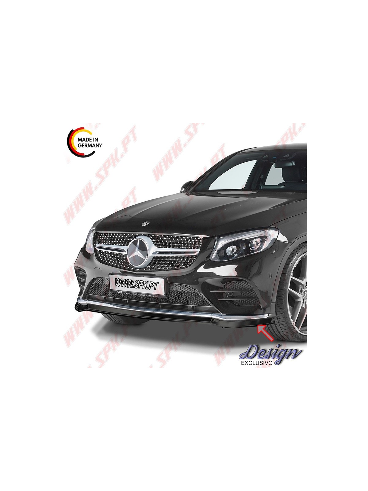 Lip Spoiler Frontal - Mercedes GLC AMG-Line (2016-2019)