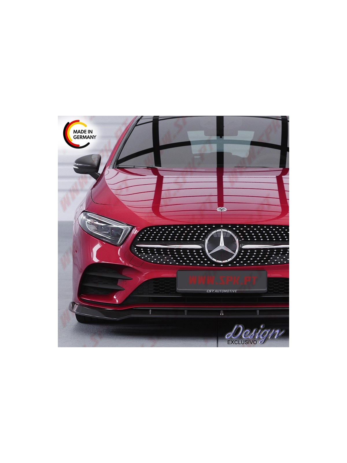 Lip Spoiler Frontal - Mercedes W177 / V177 A35 AMG / AMG-Line (2018-) Lip Spoiler Frontal - Mercedes W177 / V177 A35 AMG / AMG-Line (2018-)
