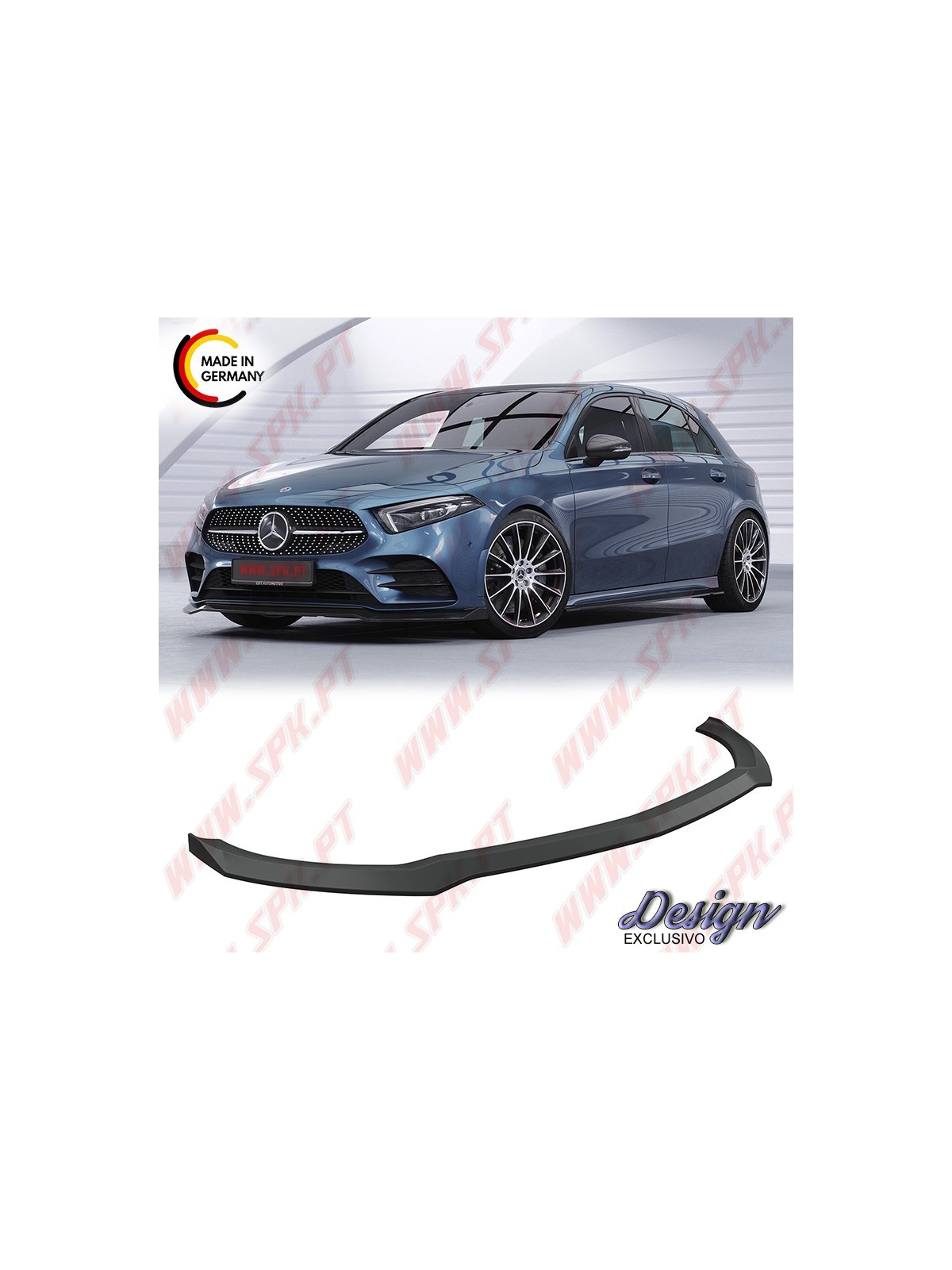 Lip Spoiler Frontal - Mercedes W177 / V177 A35 AMG / AMG-Line (2018-) Lip Spoiler Frontal - Mercedes W177 / V177 A35 AMG / AMG-Line (2018-)