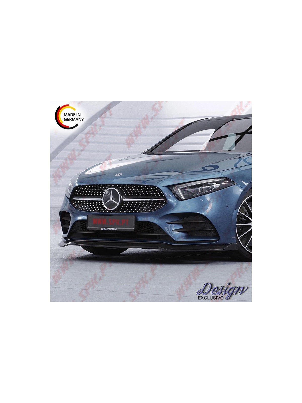 Lip Spoiler Frontal - Mercedes W177 / V177 A35 AMG / AMG-Line (2018-) Lip Spoiler Frontal - Mercedes W177 / V177 A35 AMG / AMG-Line (2018-)