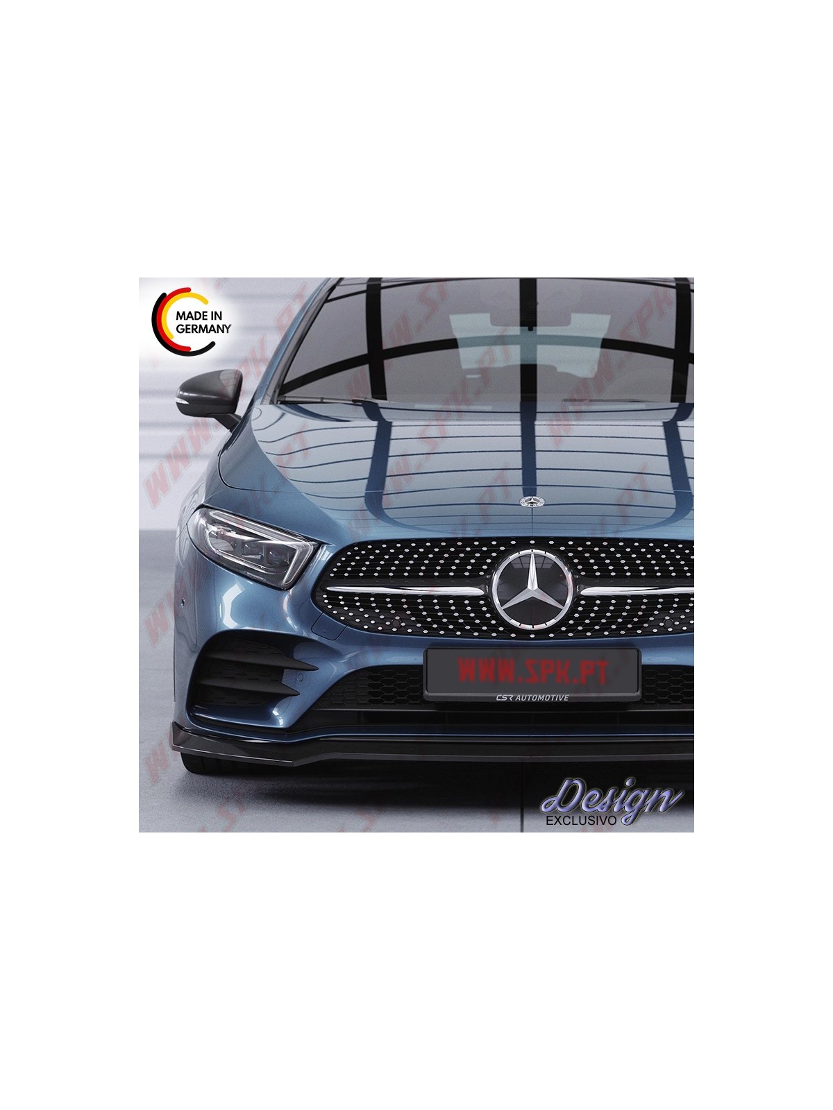 Lip Spoiler Frontal - Mercedes W177 / V177 A35 AMG / AMG-Line (2018-) Lip Spoiler Frontal - Mercedes W177 / V177 A35 AMG / AMG-Line (2018-)