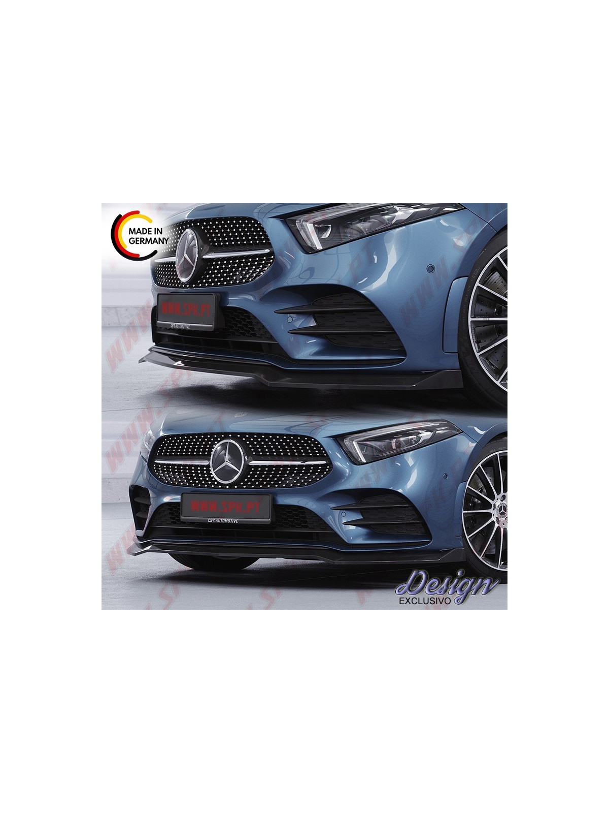 Lip Spoiler Frontal - Mercedes W177 / V177 A35 AMG / AMG-Line (2018-) Lip Spoiler Frontal - Mercedes W177 / V177 A35 AMG / AMG-Line (2018-)
