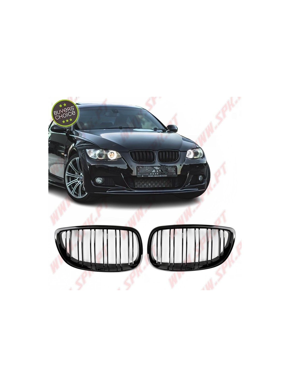 Grelhas Frontais Look M-Performance BMW E92 / E93 (2006-2010) Grelhas Frontais Look M-Performance BMW E92 / E93 (2006-2010)