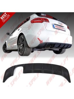 Difusor Traseiro - Audi A3 8P Sportback (2008-2012)