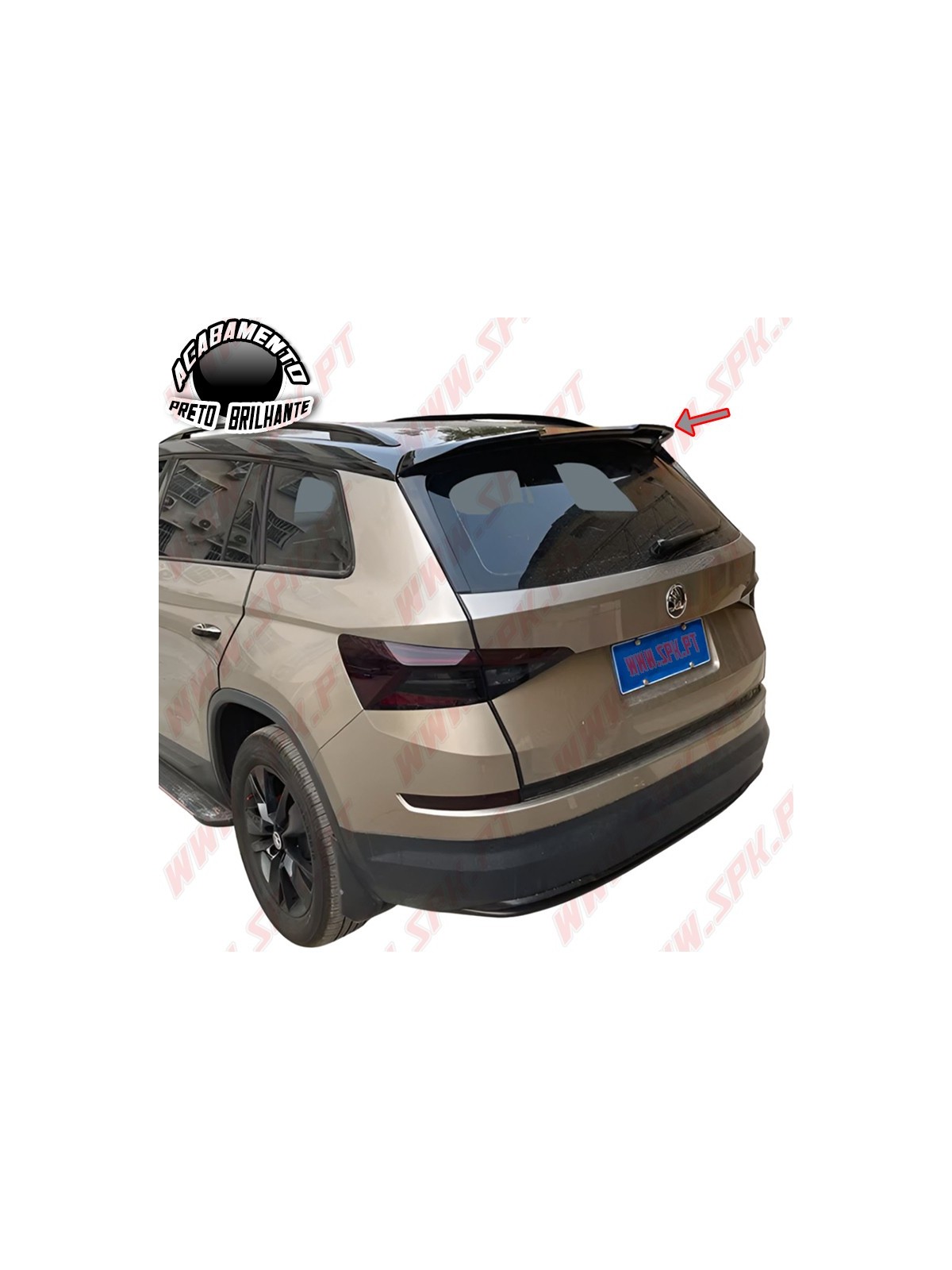 Aileron Traseiro - Skoda Kodiaq (2017-2024)