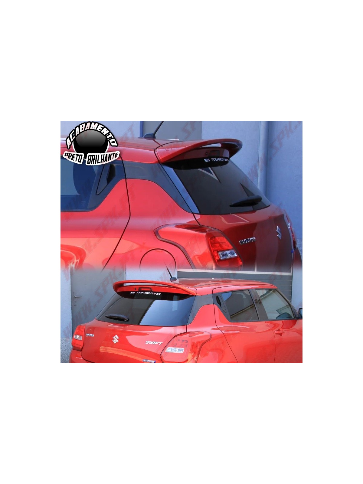 Aileron Traseiro - Suzuki Swift MK6 (2017-2024) Aileron Traseiro - Suzuki Swift MK6 (2017-2024)