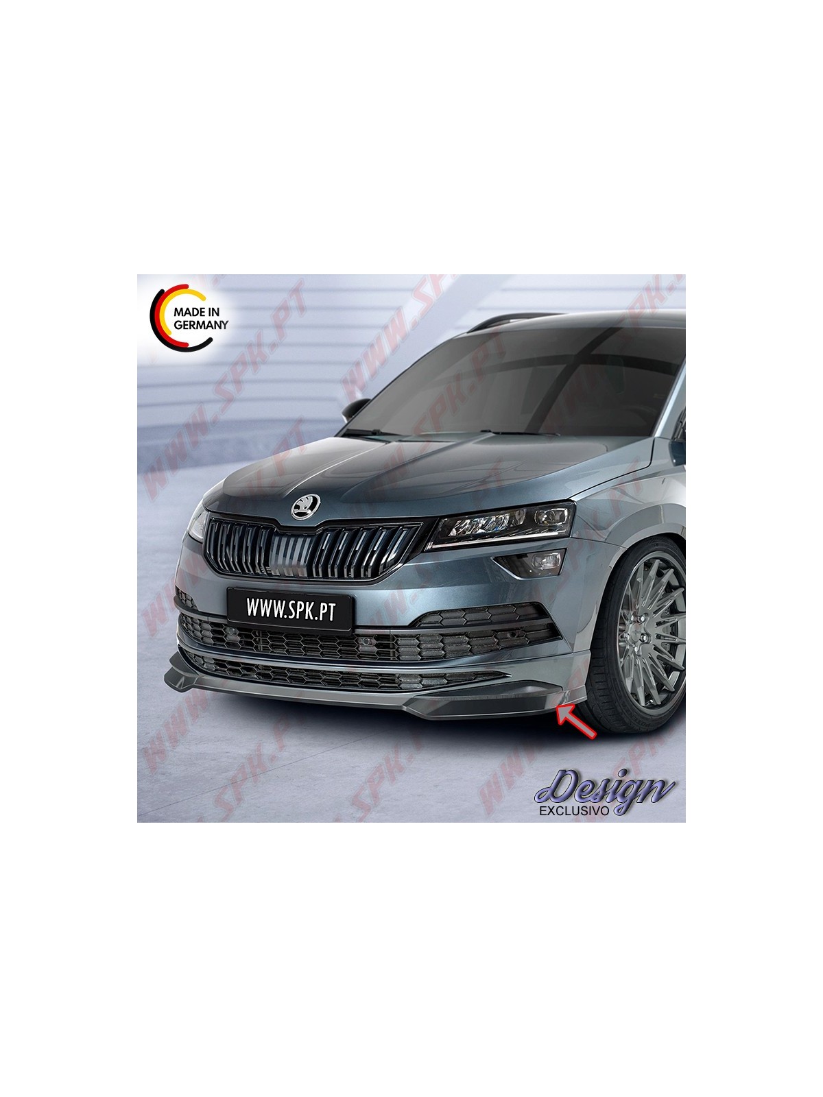 Lip Spoiler Frontal - Skoda Karoq SportLine (2017-)