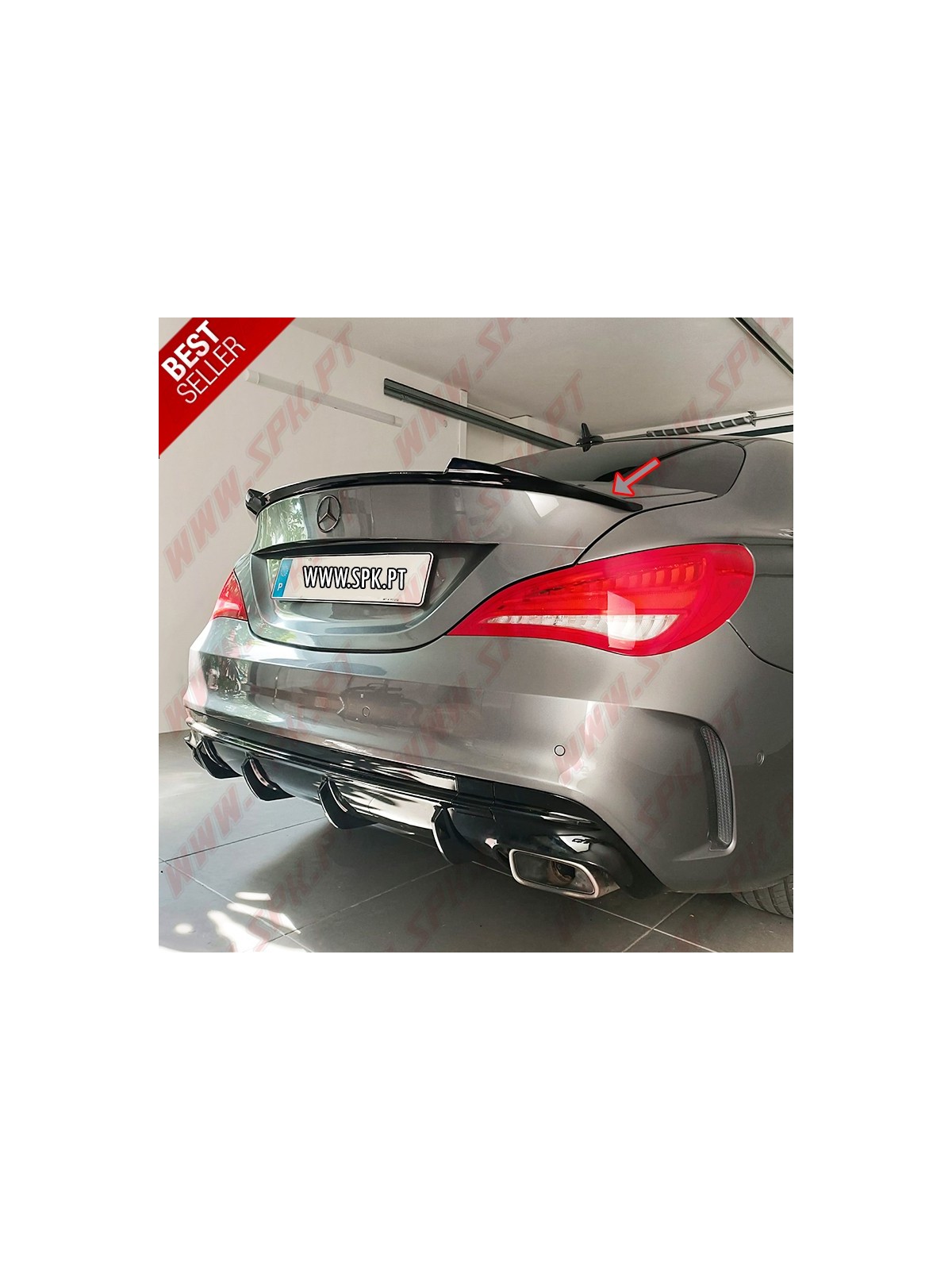 Aileron Traseiro Look M4 Mercedes CLA C117 (2013-2019)