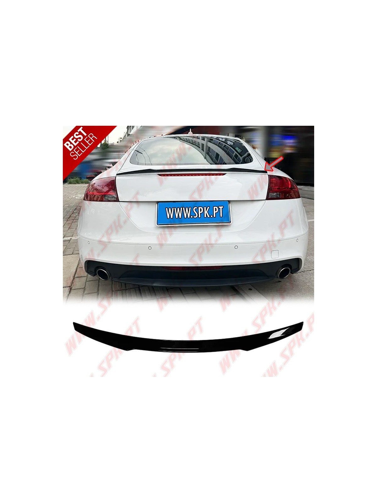 Aileron Traseiro Look M4 - Audi TT 8J (2006-2014)